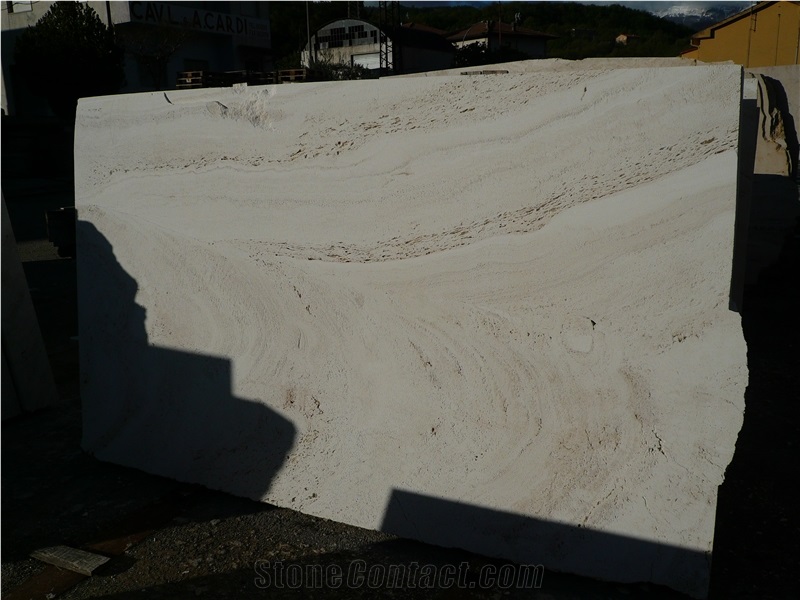 Travertino Nuvolato Gangsaw Slabs, Tiles