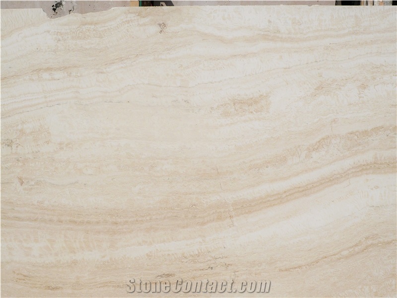 Travertino Nuvolato Gangsaw Slabs, Tiles
