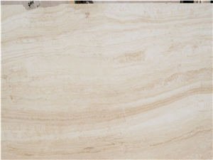 Travertino Nuvolato Gangsaw Slabs, Tiles