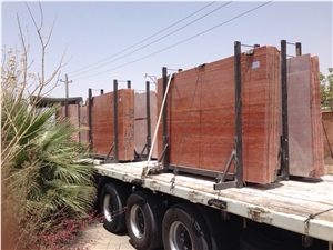 Iran Red Travertine (Red Soraya Travertine)