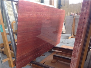 Iran Red Travertine (Red Soraya Travertine)