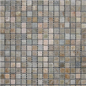Quartzite Mosaic Tumbled Salsa