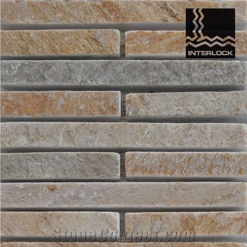 Quartzite Mosaic Tumbled Salsa