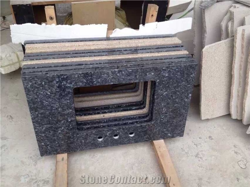 Blue Pearl Granite Bath Countertops, Granite Vanities, Granite Bath Top