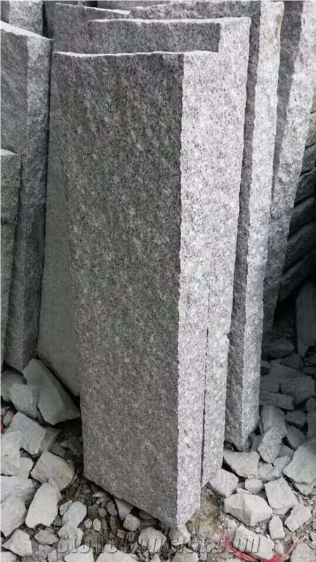 China G603 Grey Granite Kerbstone with Rough Pick, Pine Apple,Curbs, G603 Grey Granite Kerbs