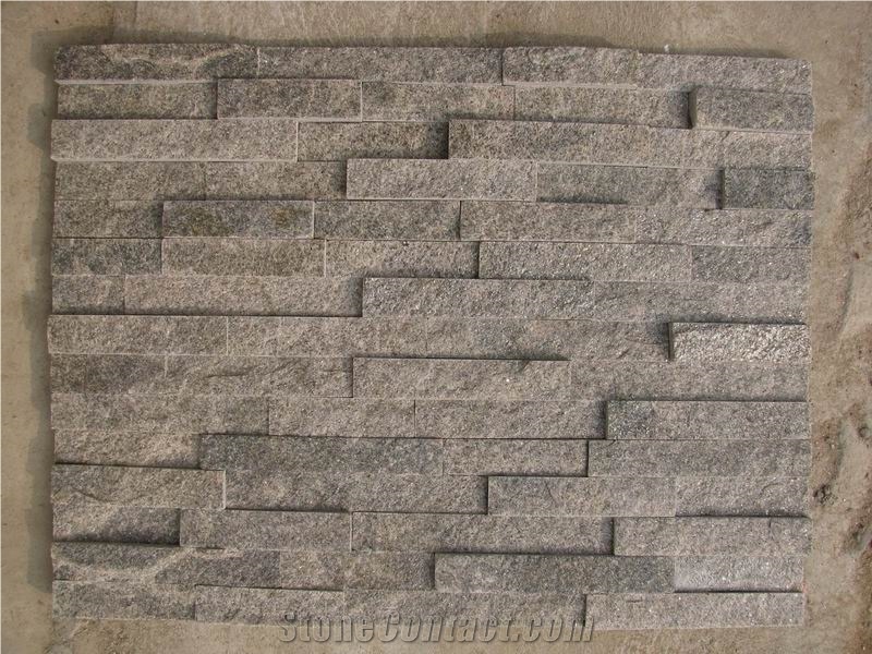 Grey Slate Cultural Stone, Wall Cladding, Stacked Stone Veneer