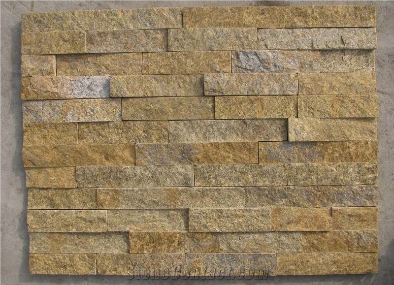 Grey Slate Cultural Stone, Wall Cladding, Stacked Stone Veneer