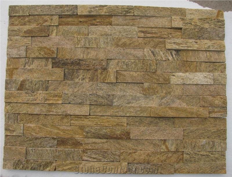 Grey Slate Cultural Stone, Wall Cladding, Stacked Stone Veneer