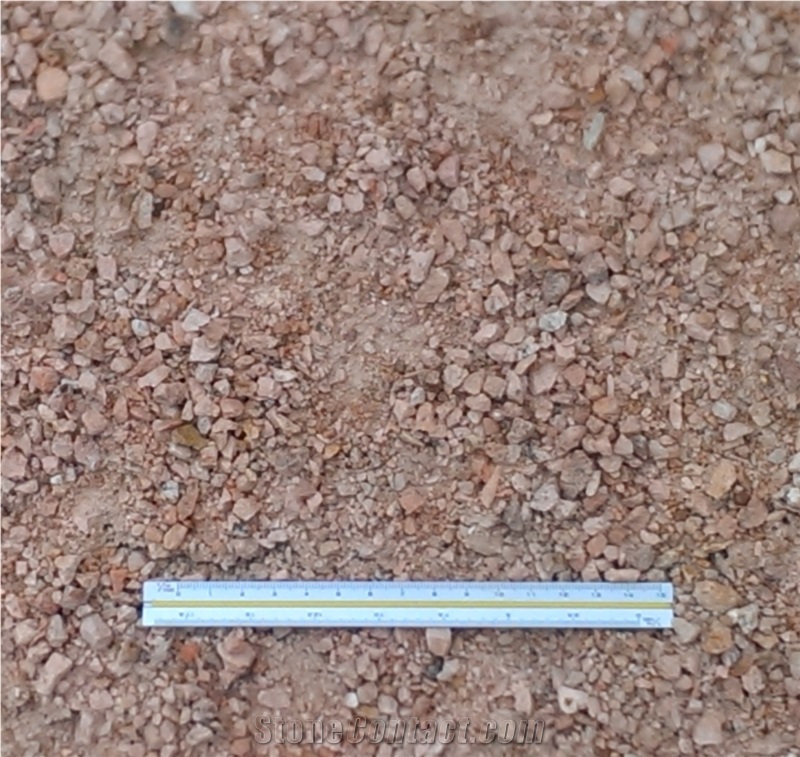 Pink Potassium Feldspar Screes or Powder