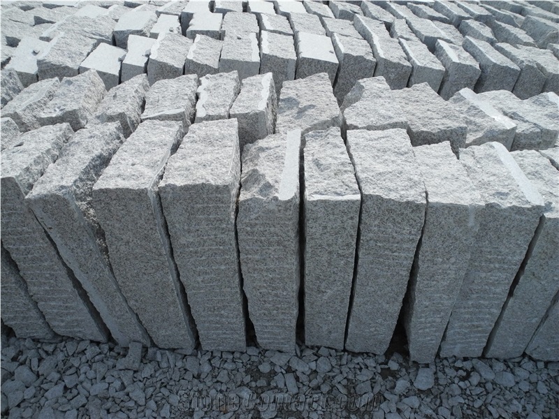 Sesame Grey Granite Pavers, G359 Grey Granite Cube Stone & Pavers
