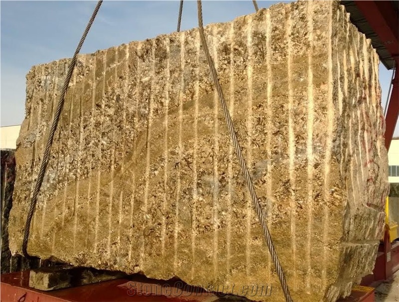 Colonial Persia Granite Block, Brazil Beige Granite