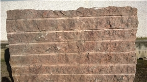 Juparana Bordeaux Granite Block