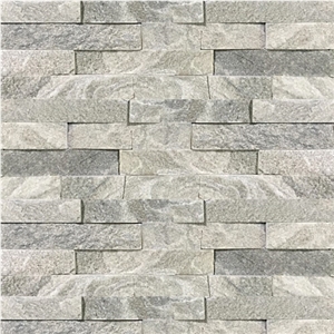Silver Grey Quartzite Feature Pool Wall