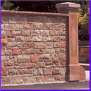 Gres Quartzite De Champenay - Champenay Sandstone Walling Gres Quartzite De Champenay - Champenay Sandstone Walling