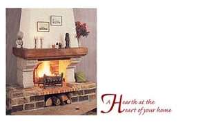 Gres Moliere Beige Sandstone Open Fireplace