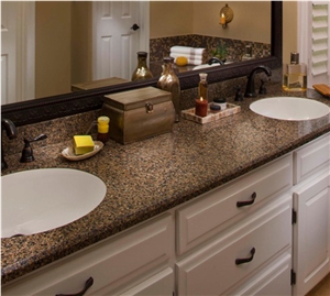 Classic Red Granite Bath Top