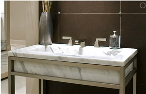 Calacatta Carrara Marble Vanity Top