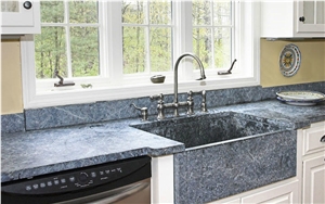 Rio Blue Soapstone Kitchen Countertops