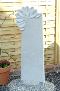 Schoenbrunner Sandstein Carved Custom Design Headstone