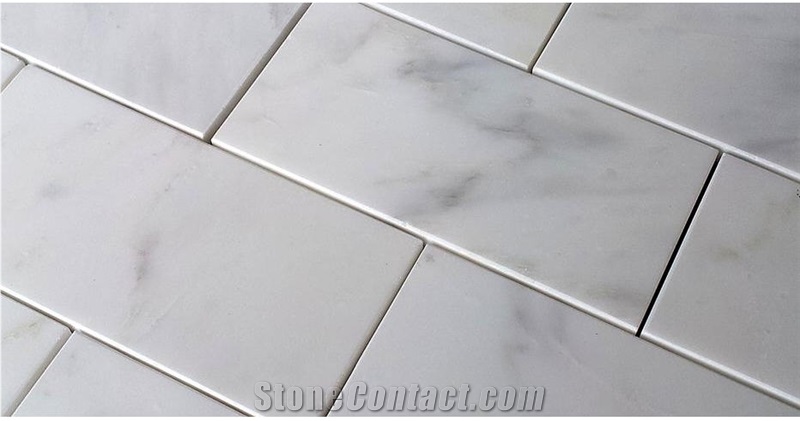 Bianco Carrara Marble Polished Tiles