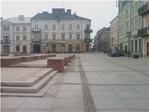 Grey Granite Street Cobble Stone, Walkway Pavers