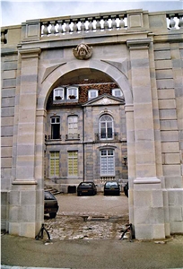 Verger Beige Et Bleu Masonry