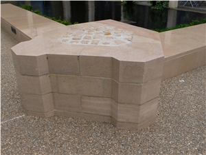Pierre Calcaire Farges Limestone Pool Deck
