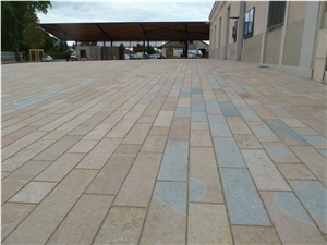 Pierre Calcaire Rocheret Gris Limestone Pavers