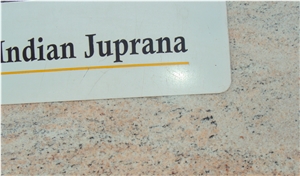 Indian Juprana Slabs, Brown Granite India Tiles & Slabs