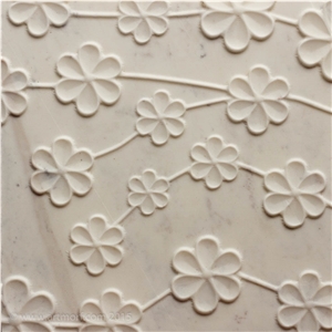 Ambaji White Marble 3d Natural