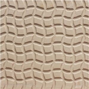 Natural Stone 3d Wall Panels, Beige Buff Sandstone Building & Walling