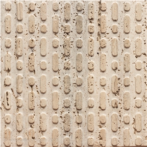 Travertine Natural Stone 3d Wall Panels, Beige Travertino Ascoli Building & Walling