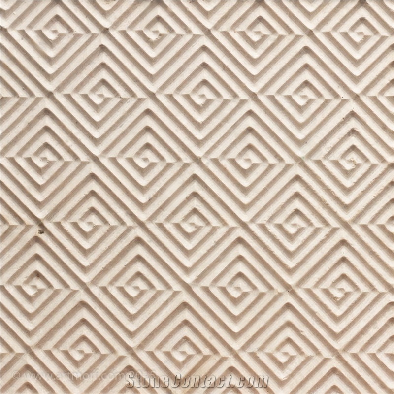 White Marble 3d Wall Panel, Ambaji White Marble Building & Walling