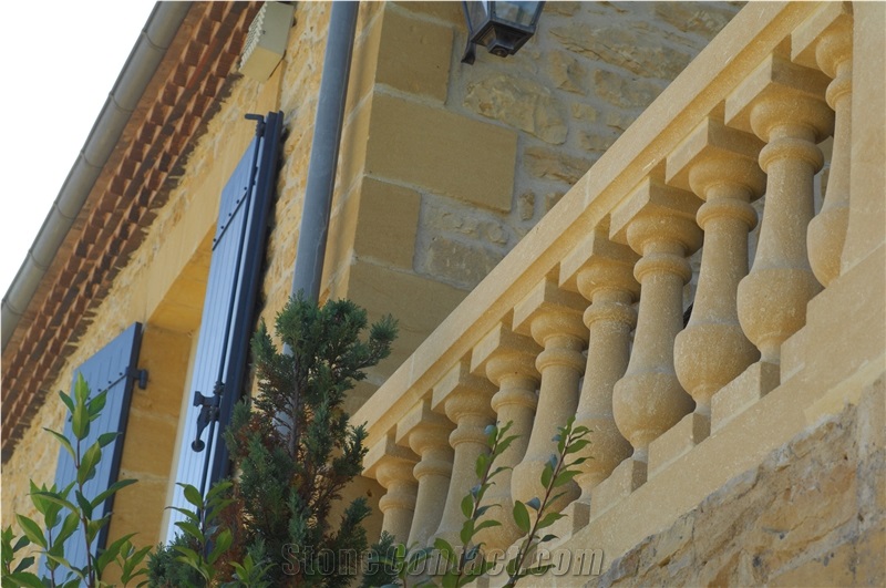 Pierre De Mauzens Carved Balustrades and Railings