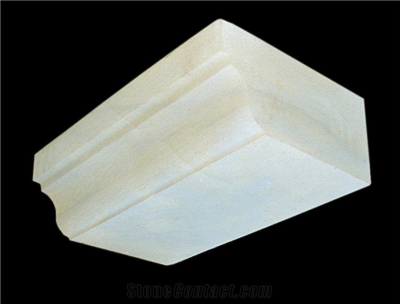 Pierre De Paussac Limestone Carved Cornices