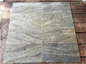 Green Quartz Floor Tiles, Green Tiles for Outdoor with Natural Quartz Material ,Skidproof Green Quartz Floor Tiles, Natural Quartz Stone Green Slate Slabs & Tiles