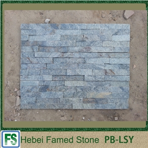 Green Quartzite Cultured Stacked Stone, Natural Quartzite Stone Green Quartzite Cultured Stone