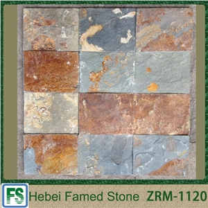 High Lever Rusty Slate Slab & Tiles for Floor