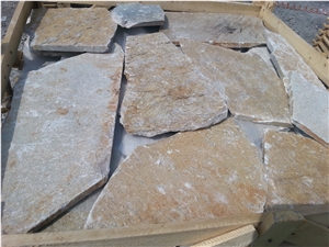Landscape Big Golden Slate Flag Stone ,Garden Paving Flag Stone