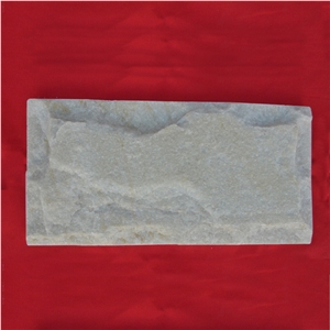 Natural Wall Slate Mushroom Stone ,Nice Mushroom Designed Internal White Stone Wall Panels