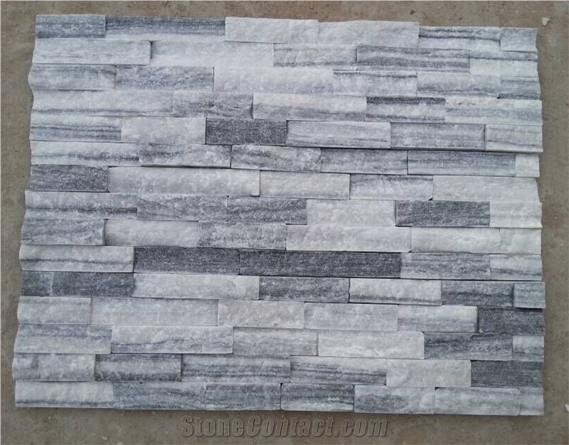 New Stack Stone Tiles for Sale with High Quality and Cheap Prices,Stack Stone, Nautral Quartz Stone White Quartzite Cultured Stone