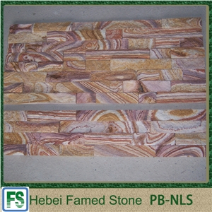 Yellow Sandstone Wall Decoration Cultured Stone ,Hot Sale Sandstone Cultural Stone, Cultural Stone for Wall Exterior