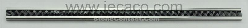 Sus with Stone Decor Tile Trim,Border