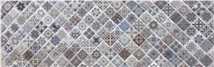Yanqing Crystal White Marble Mosaic