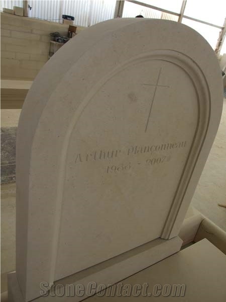 Pierre De Orival Carved Funerary Monuments