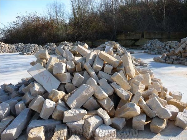 Pierre De Orival Sawn Cut Gabion for Gardening