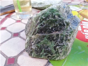 Nephrite Blocks, Green Nephrite