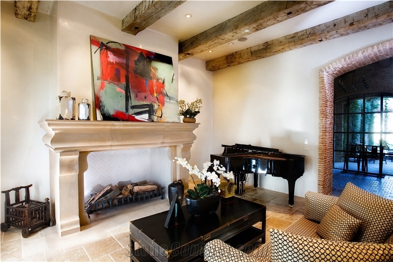 Marble Fireplace Mantel