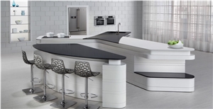 Black Knight Caesarstone Kitchen Countertop