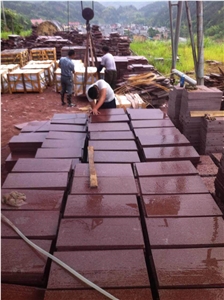 Red Granite/Porphyry, Pavers & Curbs,Gardens & Stone Border China Red Porphyry Red Granite/Porphyry, Pavers & Curbs,Gardens & Stone Border China Red Porphyry